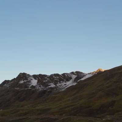 Paisaje de los andes peruanos